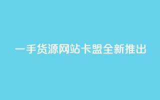 一手货源网站卡盟全新推出